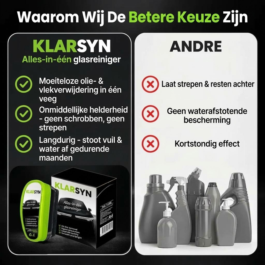KLARSYN™ – Ultieme helderheid bij elk weertype